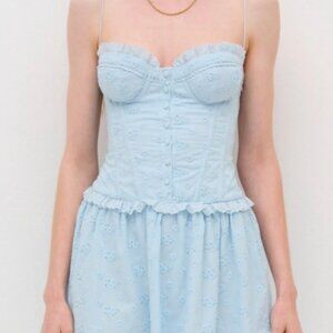 For Love and Lemons Marlowe Mini Dress Size Medium